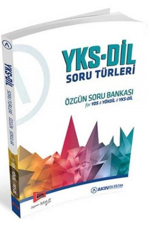 Akın Dil & Yargı Yayınları YKSDİL Özgün Soru Bankası