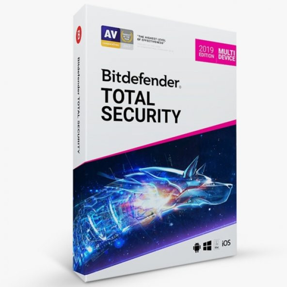 BitDefender Total Security 2019 - 5 Kullanıcı