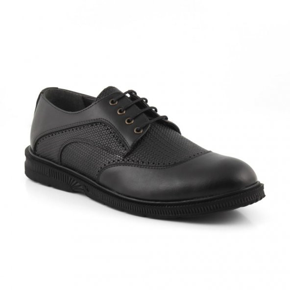 Siyah Erkek Klasik Ayakkabı-CC016