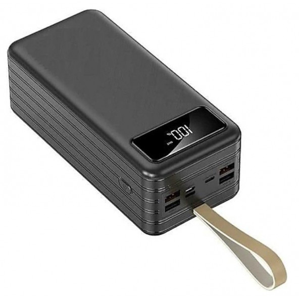 80000 mAh Powerbank Fenerli Taşınabilir Şarj Aleti
