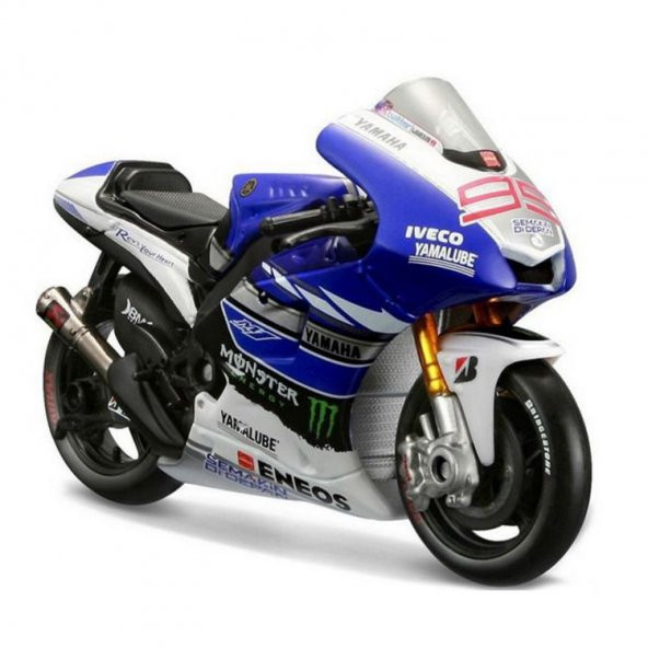 1:10 Yamaha Factory Racing Motorsiklet