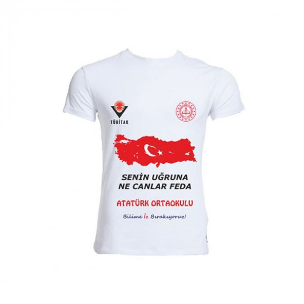 Tübitak Bilim Fuarı Baskılı Tişört 52