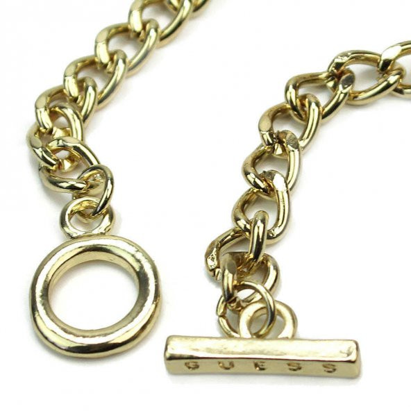 GUESS ALTIN KAPLAMA (18 GP) ZİRKON TAŞLI BİLEKLİK SEVGİLİLER GÜNÜ - 6