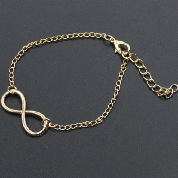 SONSUZLUK BİLEKLİK ALTIN KAPLAMA,GÜMÜŞ RENK SEÇENEKLİ ANNELER GÜN - 3