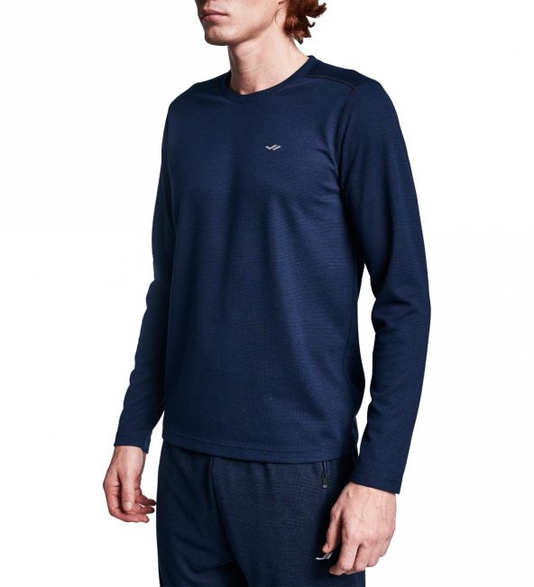 Lescon 19B-1155 K.Lacivert Erkek Uzun Kollu T-Shirt