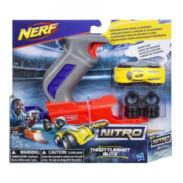 Nerf Nitro Throttle Shot Blitz C0782 - C0780 Lisanslı Ürün
