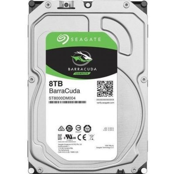 Seagate 8TB Barracuda 3.5 5400 256M ST8000DM004