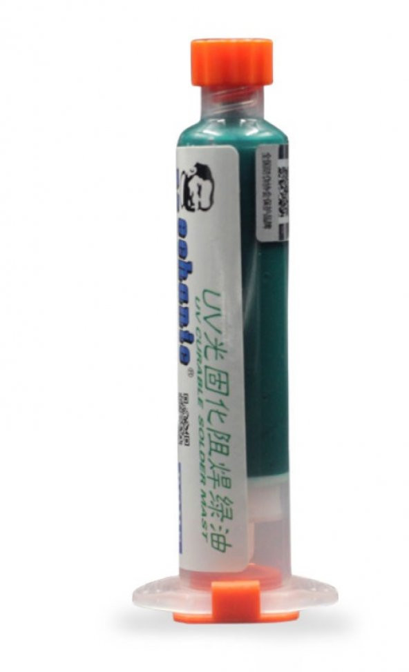 UV SOLDER MASKE 10 ML YEŞIL Lehimleme Macun Akı PCB UV - 2