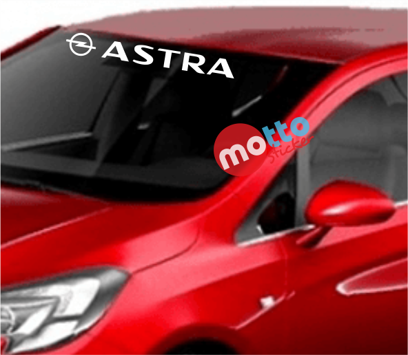 Opel Astra Orjinal Yazı Karakterli Ön Cam Yazısı