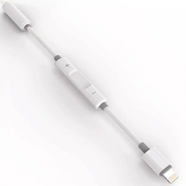 iPhone Uyumlu Lightning to 3.5 mm Kulaklık Jack Dönüştürücü Kablo - 2