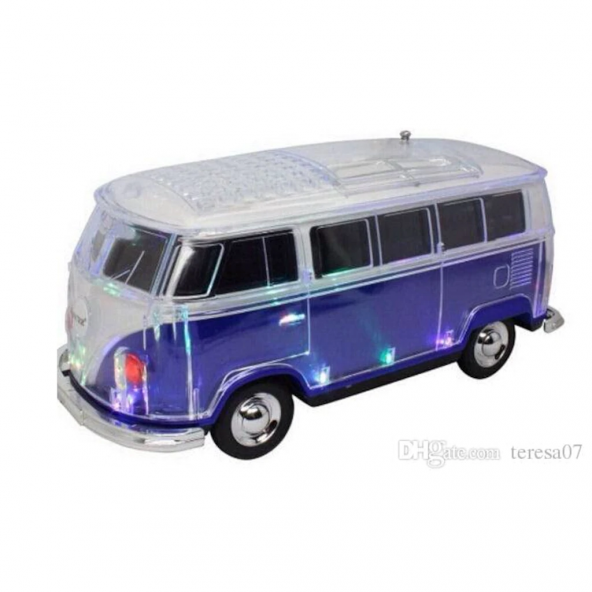 Wster WS-267BT Woswos Araba Blueooth Hoparlör-Usb-Tfcard-Radyo - 3