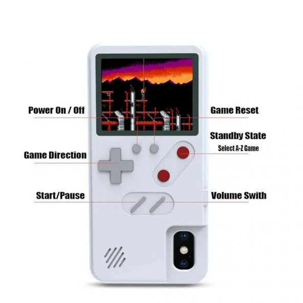 Iphone Telefon Kılıfı 36 Oyun Gameboy Kılıf Nostaljik Mobil Atari - 10