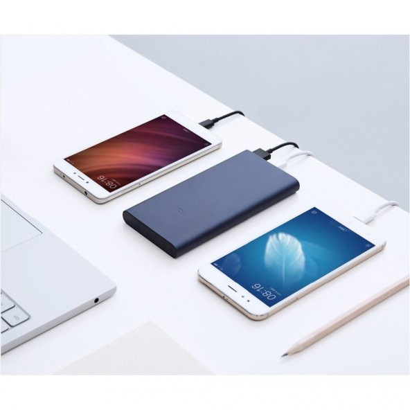 Xiaomi Mi 3.Nesil Powerbank 10000 mAh Hızlı Şarj Cihazı - 4