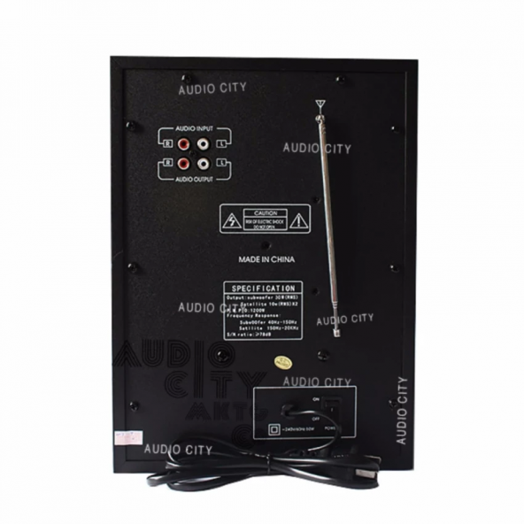 Lexing LX-6600B 2+1 Multimedya Hoparlör Sistemi FM Radyo karaoke - 3