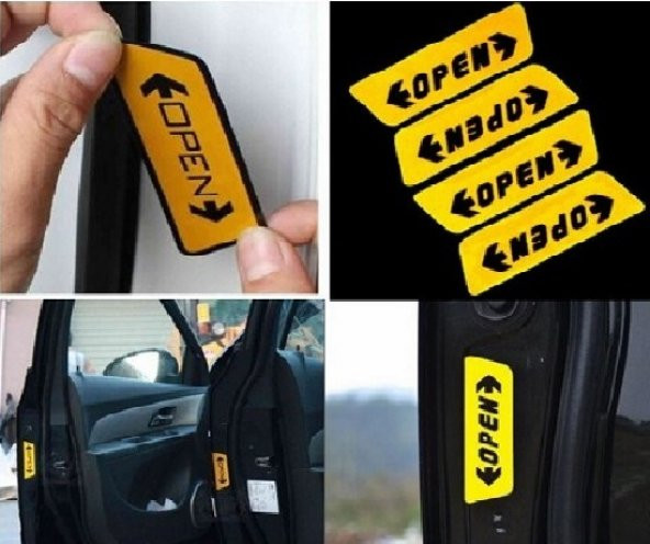Araba Kapı İçi Open Sticker