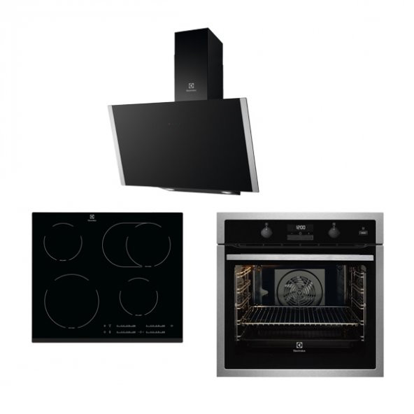 ELECTROLUX ANKASTRE SET 5(EOB5434ANX-EHF65451FK-EFV60656OK)