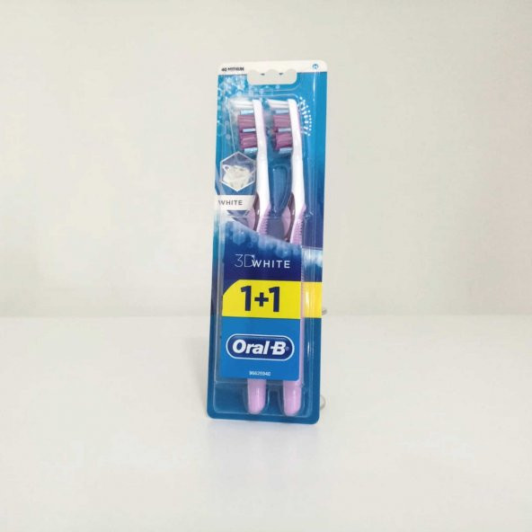 Oral-B Diş Fırçası 1 +1 3D White  ( Orta / Medium)