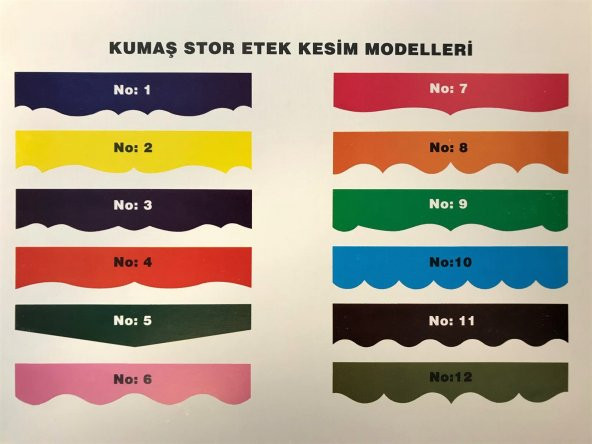 Zebra Perde Brillant Pliseli İki Renkli Turkuaz Beyaz Tüm Ölçüler - 5