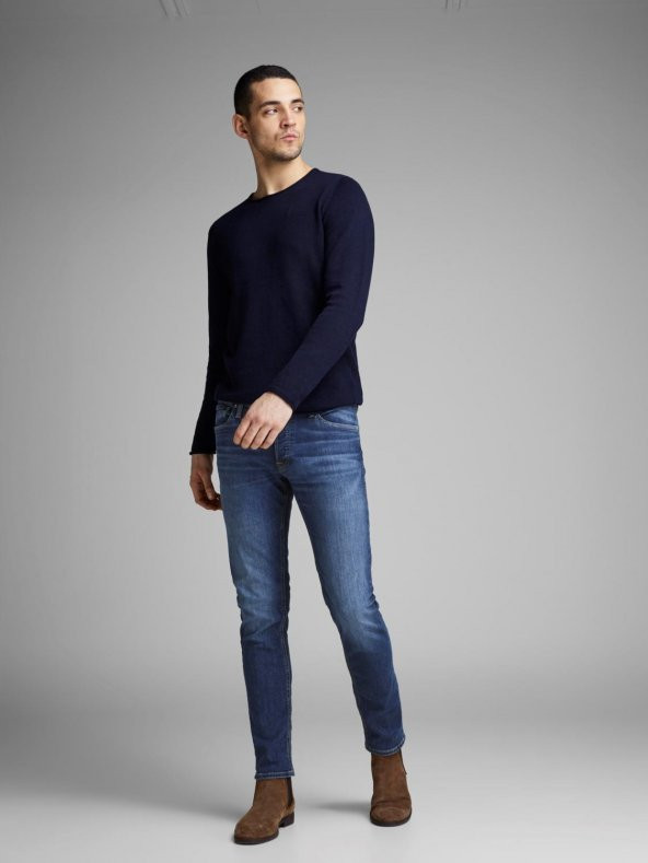 JACK JONES ERKEK JEAN PANTOLON GLENN SLİM  SLİM 12152347 - 3