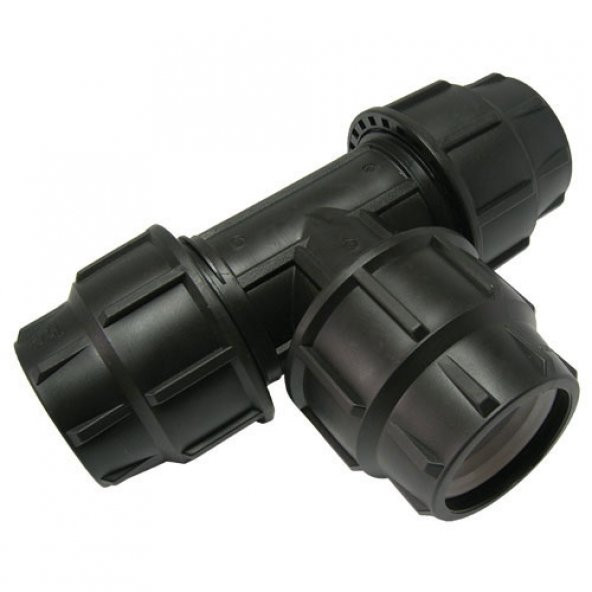 25 lik Kapling T Temizsu Boru Ek Parçası - 2