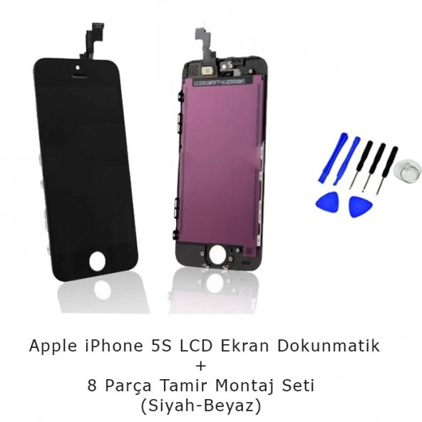 Apple iPhone 5S LCD Ekran Dokunmatik