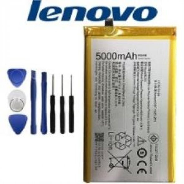 Lenovo Vibe P1 5000 mAh Batarya Pil BL 244 + Tamir Montaj Seti