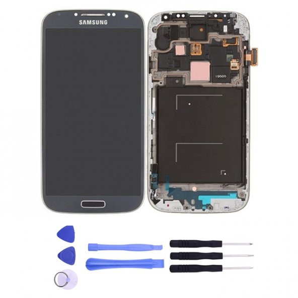 Samsung Galaxy S4 İ9500 LCD Ekran Dokunmatik Panel + Tamir Seti