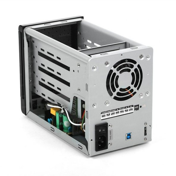 Dark Quad RaidBox  4 x 3.5" HDD Yuvalı USB 3.0 - eSATA RAID Destekli HDD Kutusu - 9