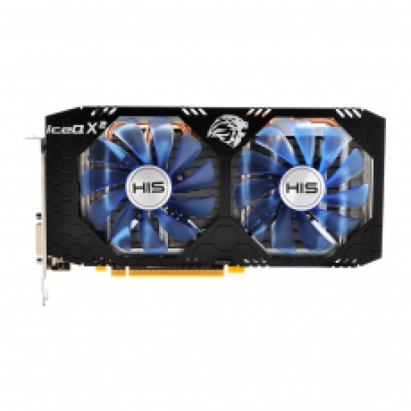 HIS Amd Radeon RX580 ICEQX2 OC 8GB 256 Bit GDDR5 (DX12)PCI-E3.0 Ekran Kartı (HS-580R8LCBR) - 1