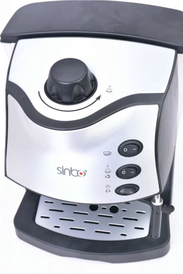 Sinbo SCM2937 İnox Espresso Cappuccino Makinesi - 5