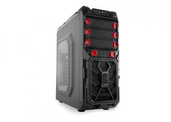 Everest Rampage 79 Siyah 12cm Led Fan Gaming Kasa