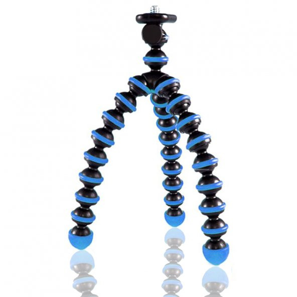 Ahtapot Selfie Tripod Cep Telefon Kamera Tutucu Akrobat Stand - 4