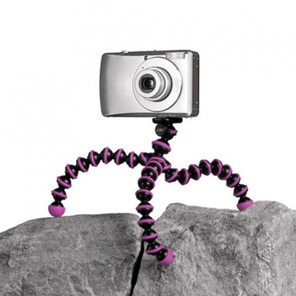 Ahtapot Selfie Tripod Cep Telefon Kamera Tutucu Akrobat Stand - 5