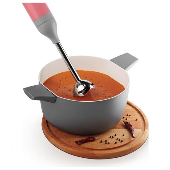 Arzum AR1016 Prostick 1000 Çubuk Blender Seti - Mercan - 3