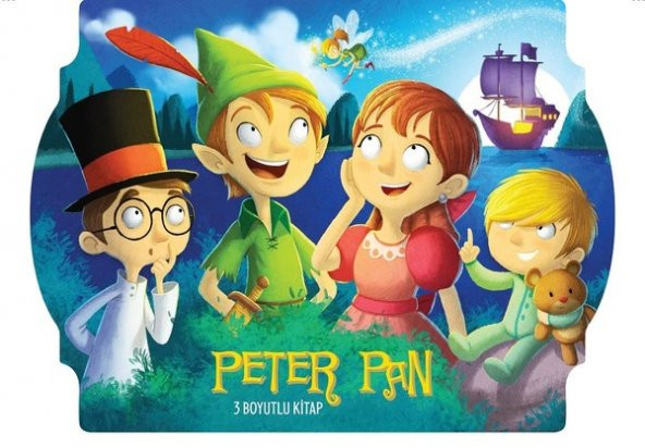 Peter Pan-3 Boyutlu Kitap