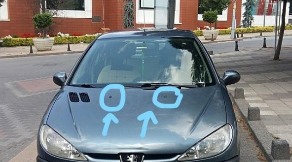 PEUGEOT 206 Silecek Fıskiye Memesi Ön  (6438AV) - 4