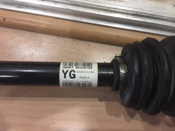 AKS KOMPLE SOL M.T AVEO T250 / 255 1,4 16V            96348788 - 2