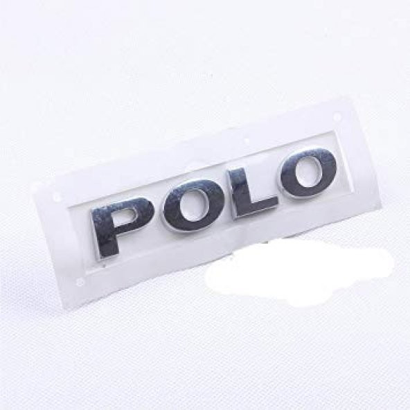VW  POLO BAGAJ KAPUTU UZERI POLO  YAZISI         6R0853687A - 1