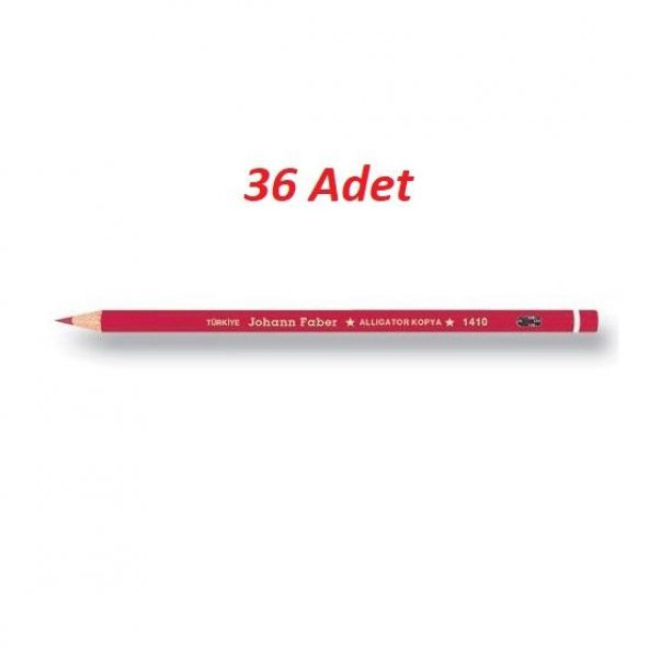 Faber Castell Kırmızı Kopya Kalemi 36 Adet - nettoptan