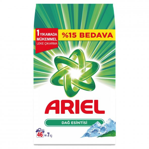 Ariel Toz Çamaşır Deterjanı Dağ Esintisi 7 kg - 2