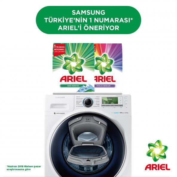 Ariel Toz Çamaşır Deterjanı Dağ Esintisi 7 kg - 4