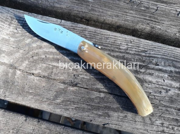 RECEP ÇAKI 19,5CM EL İŞÇİLİĞİ KOÇ BOYNUZU NO:3 - 2
