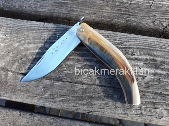 RECEP ÇAKI 22,5CM EL İŞÇİLİĞİ KOÇ BOYNUZU NO:4 ürün görseli