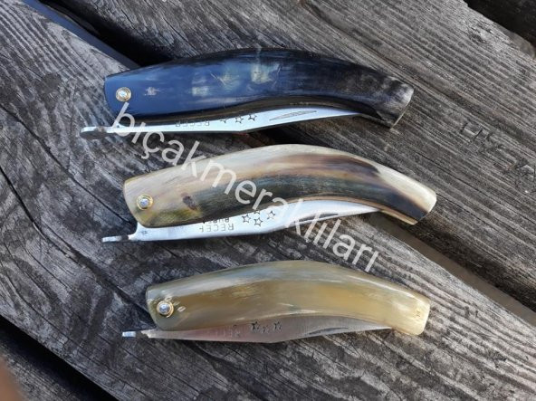 RECEP ÇAKI 22,5CM EL İŞÇİLİĞİ KOÇ BOYNUZU NO:4 - Resim 4