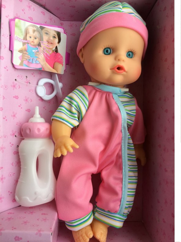 Doll Bonnie Fonksiyonlu Bebek Biberonlu ve Emzikli