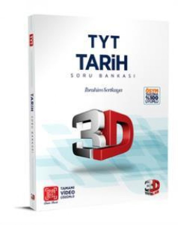 TYT 3D Tarih Tamamı Video Çözümlü Soru Bankası Çözüm Yayınları