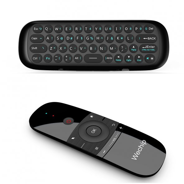 Wechip W1 2.4G Kablosuz Klavye Uzaktan Kumanda Air Mouse - 2