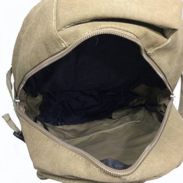 Escape 501 Canvas Dağcı Sırt Çantası Orjinal Escape 1. Kalite Çanta 50 Litre Kanvas Sırt Çantası - 9