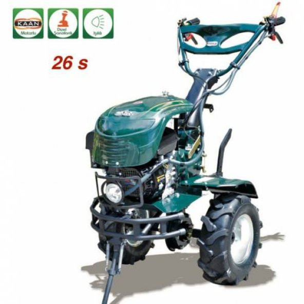 Kaan 26 S Delux Çapa Makinesi - Büyük Şanzıman - 2