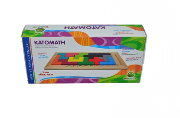 Ahşap Katomath (Katamino) Eğitici, Görsel Zeka ve Gelişim Oyunu